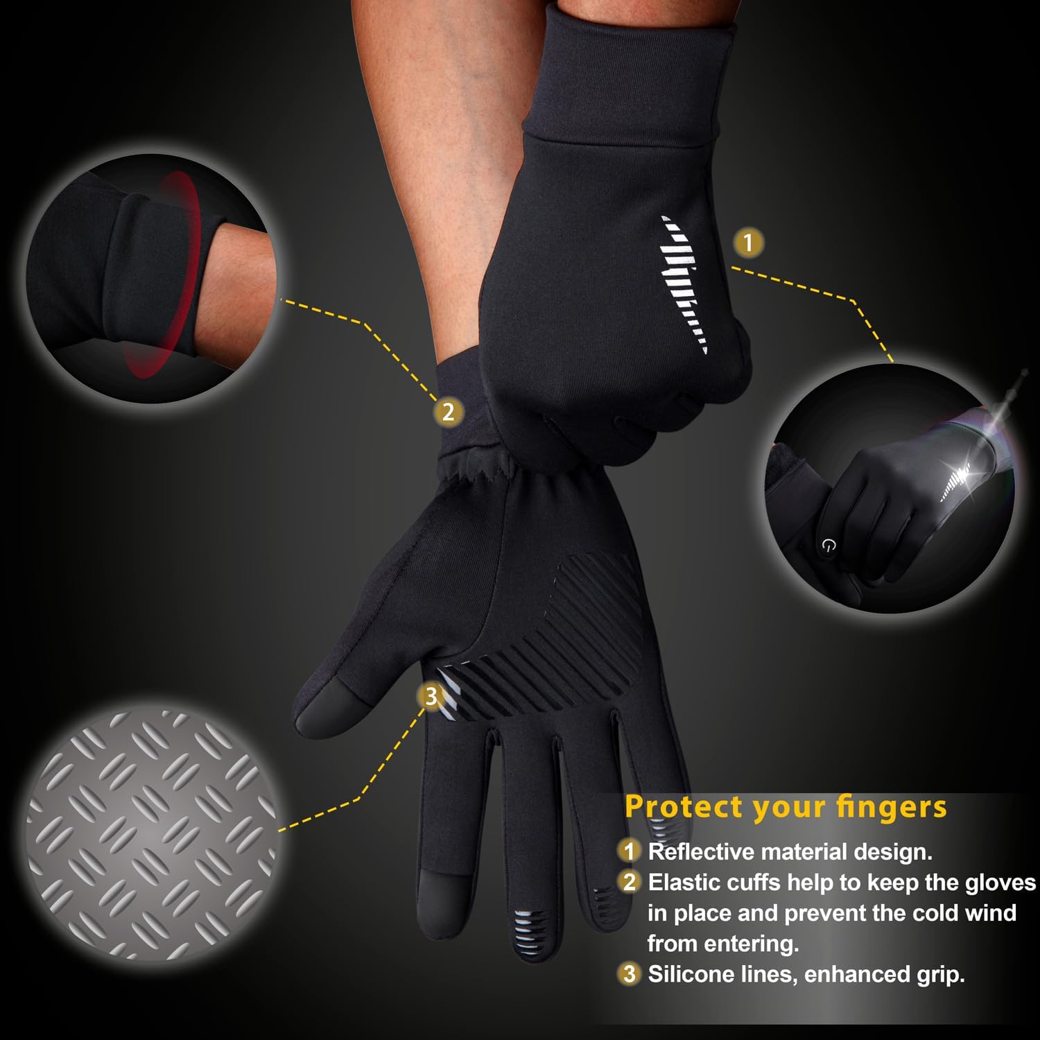 TheWarmGloves – Waterproof Thermal Touchscreen Gloves
