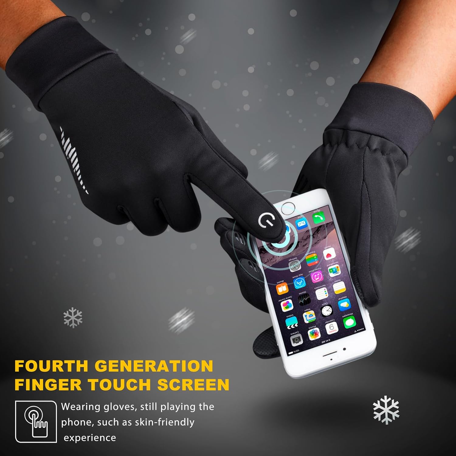 TheWarmGloves – Waterproof Thermal Touchscreen Gloves